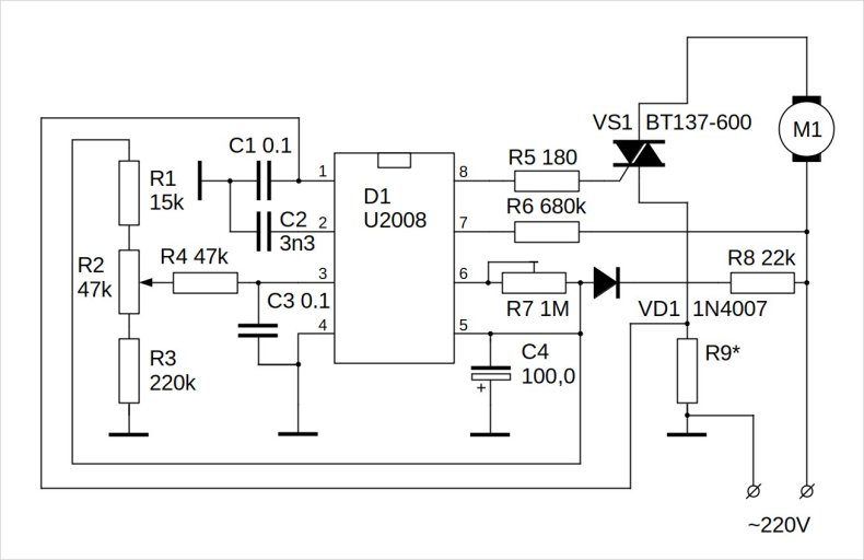 Регулятор оборотов своими руками: поэтапная инструкция создания без знания электроники регулятора для двигателя переменного тока 220В