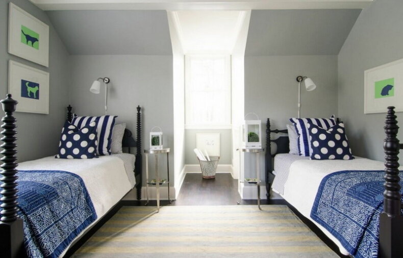 Как правильно поставить кровать в спальне любой площади