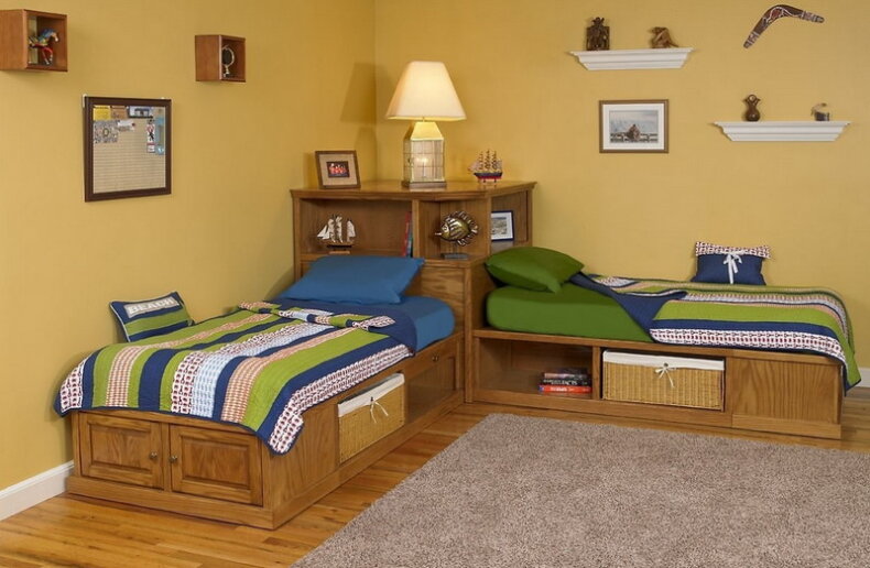 Как правильно поставить кровать в спальне любой площади