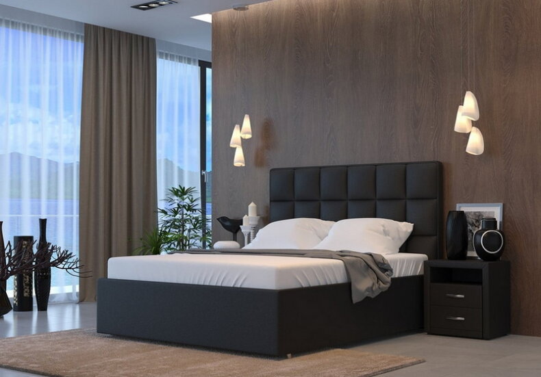 Как правильно поставить кровать в спальне любой площади