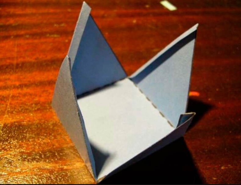Пирамида из бумаги своими руками - схемы разных моделей и поэтапная инструкция