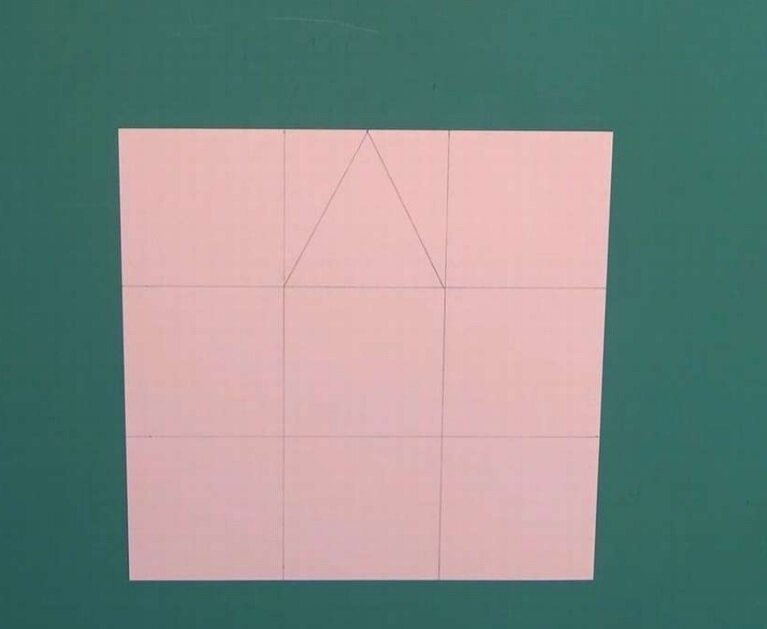 Пирамида из бумаги своими руками - схемы разных моделей и поэтапная инструкция