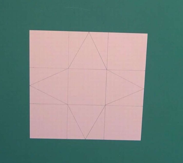 Пирамида из бумаги своими руками - схемы разных моделей и поэтапная инструкция