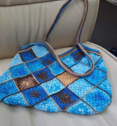 Вязаные сумки своими руками крючком - простые мастер-классы со схемами и описаниями для начинающих