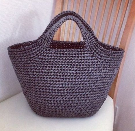 Вязаные сумки своими руками крючком - простые мастер-классы со схемами и описаниями для начинающих