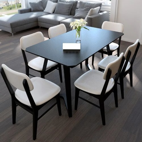 Стандартные формы и размеры обеденных кухонных столов - как выбрать подходящий