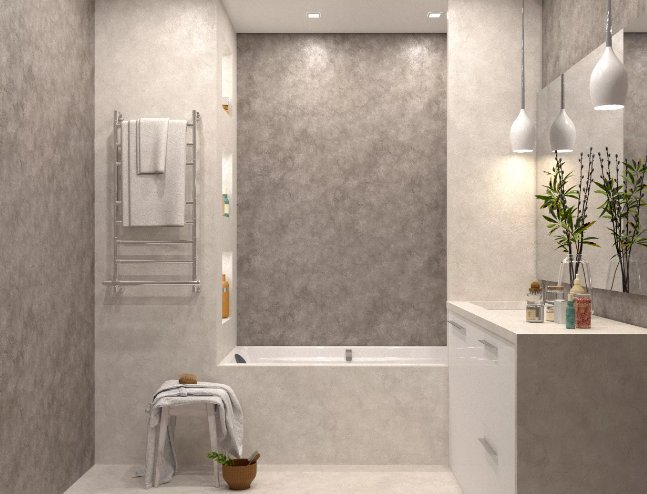 Можно ли применять декоративную штукатурку для отделки стен ванной комнаты и туалета - рекомендации по выбору и нанесению