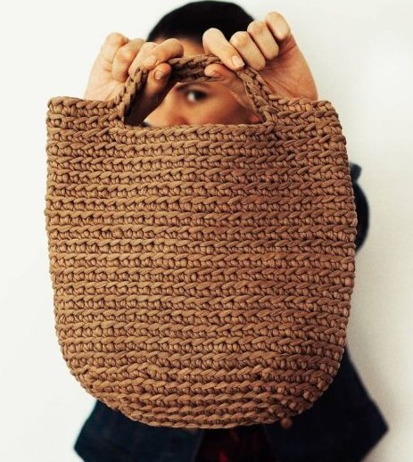 Вязаные сумки своими руками крючком - простые мастер-классы со схемами и описаниями для начинающих