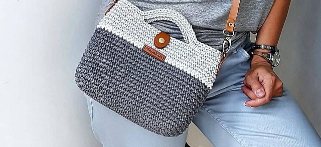 Вязаные сумки своими руками крючком - простые мастер-классы со схемами и описаниями для начинающих