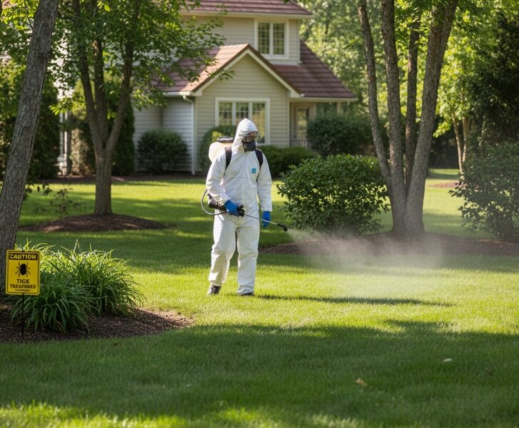 Можно ли обработать участок от клещей самостоятельно